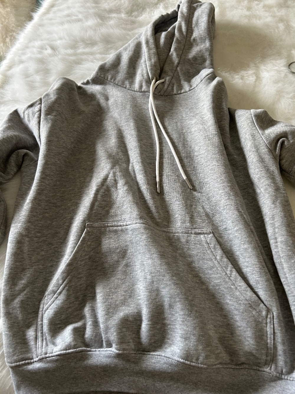 Hoodie with kangaroo pocket